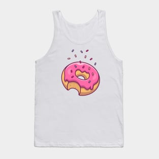 Bitten doughnut Tank Top